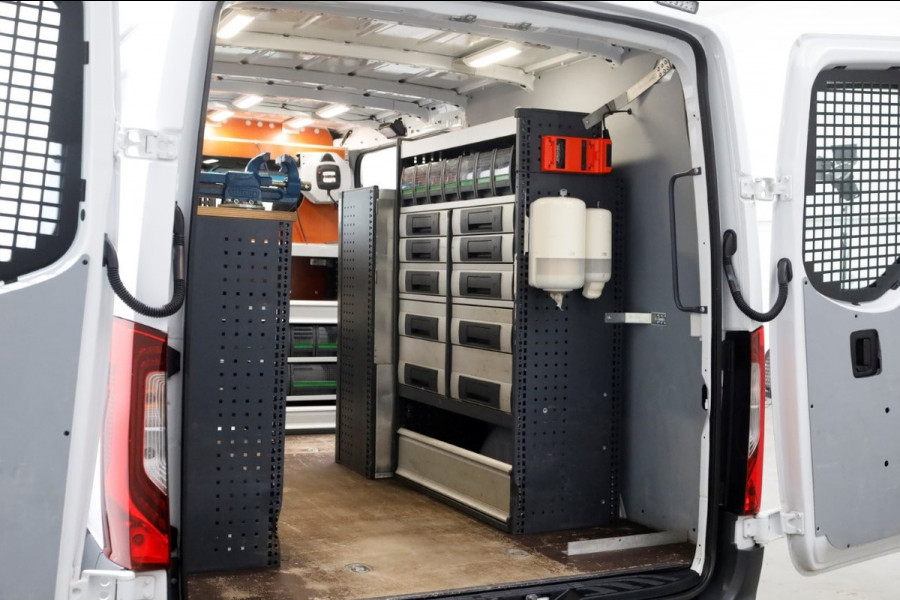 Mercedes-Benz Sprinter 316 CDI 163pk L2H1 7G Automaat Servicewagen LED/2x Schuifdeur/Trekhaak 3500kg 03-2019