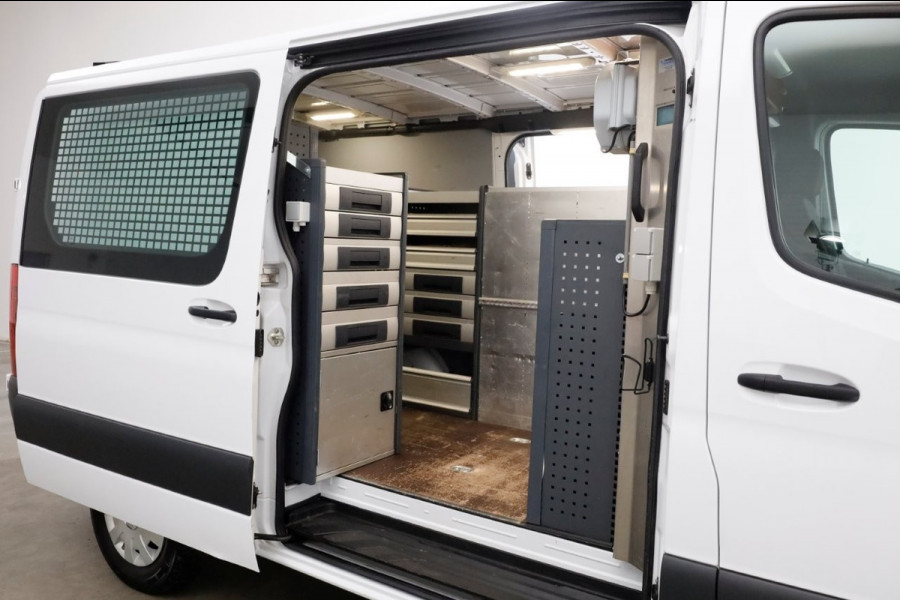 Mercedes-Benz Sprinter 316 CDI 163pk L2H1 7G Automaat Servicewagen LED/2x Schuifdeur/Trekhaak 3500kg 03-2019