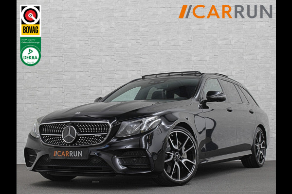 Mercedes-Benz E-Klasse Estate 53 AMG 4MATIC | Panorama | 360 View | Burmester | Distronic+ | Memory | Multibeam-LED | Luchtvering | Leder | Widescreen | Trekhaak | Sfeerverlichting | Night-Pakket | 20'' | Carplay | Stoelverwarming |