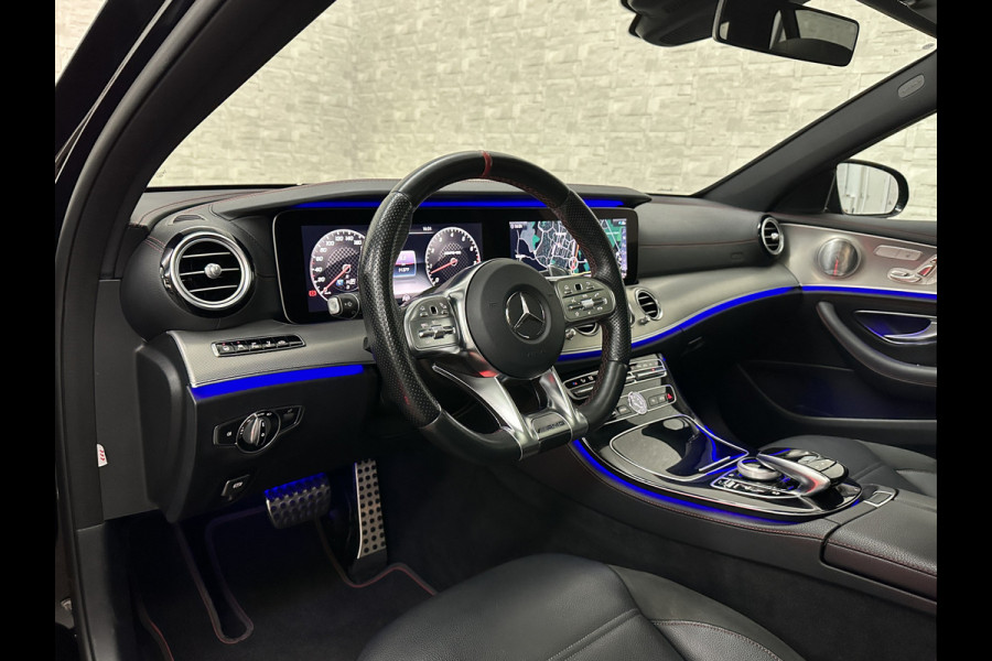 Mercedes-Benz E-Klasse Estate 53 AMG 4MATIC | Panorama | 360 View | Burmester | Distronic+ | Memory | Multibeam-LED | Luchtvering | Leder | Widescreen | Trekhaak | Sfeerverlichting | Night-Pakket | 20'' | Carplay | Stoelverwarming |