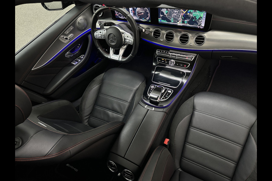 Mercedes-Benz E-Klasse Estate 53 AMG 4MATIC | Panorama | 360 View | Burmester | Distronic+ | Memory | Multibeam-LED | Luchtvering | Leder | Widescreen | Trekhaak | Sfeerverlichting | Night-Pakket | 20'' | Carplay | Stoelverwarming |