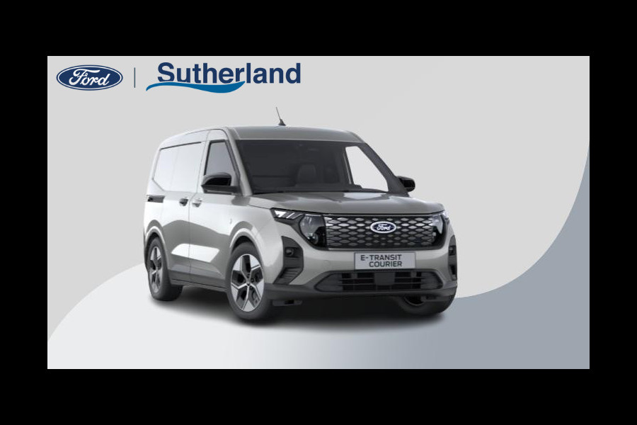 Ford E-Transit Courier Limited 44 kWh 136pk | Ford Voorraad | Trekhaak | Driver Assistance Pack met Navigatie | Led laadruimte verlichting | Laadvloerbescherming Rubber