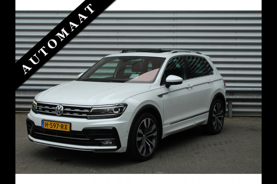 Volkswagen Tiguan 1.5 TSI 150pk ACT R-Line DSG7 NL-Auto NAP Panoramadak Clima Cruise Navi 360 Camera Dynaudio Keyless  HUD Dig. Cockpit El. Klep