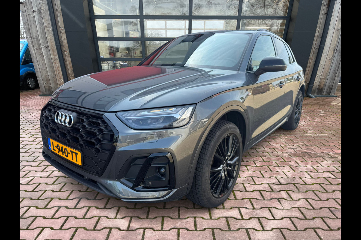 Audi Q5 50 TFSI e S edition quattro | Matrix | Leder | Virtual | Zwart optiek |Stoelverwarming voor & achter | Elek. klep | 360° camera |