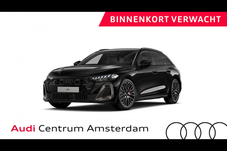 Audi A5 Avant 2.0 e-hybrid quattro S edition Competion 367pk | Komt eind juli binnen Panoramdak | Trekhaak | Matrix | Keyless | Adaptieve cruise controle