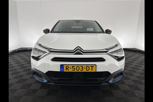 Citroën Ë-C4 Shine 50 kWh [ 3-Fase ] *HEAD-UP | FULL-LED | LEATHER-MICROFIBRE | CAMERA | DIGI-COCKPIT | NAVI-FULLMAP | KEYLESS | COMFORT-SEATS | ECC | LANE-ASSIST | PDC | CCS-FASTLOADER | CRUISE | CARPLAY | 18''ALU*