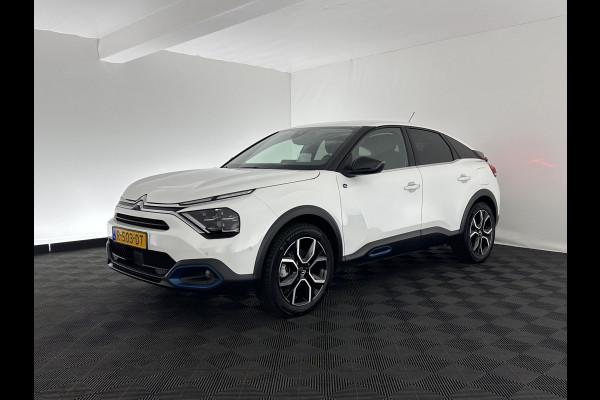 Citroën Ë-C4 Shine 50 kWh [ 3-Fase ] *HEAD-UP | FULL-LED | LEATHER-MICROFIBRE | CAMERA | DIGI-COCKPIT | NAVI-FULLMAP | KEYLESS | COMFORT-SEATS | ECC | LANE-ASSIST | PDC | CCS-FASTLOADER | CRUISE | CARPLAY | 18''ALU*