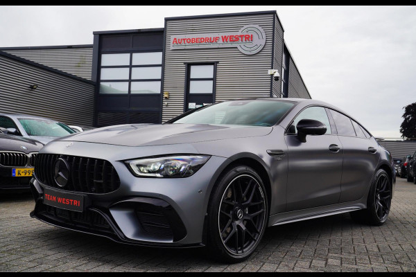 Mercedes-Benz AMG GT 4-Door Coupe AMG 43 4MATIC+ Premium Plus | Schuif/kanteldak | Burmester | LED | Designo Matte grey | 360 cam