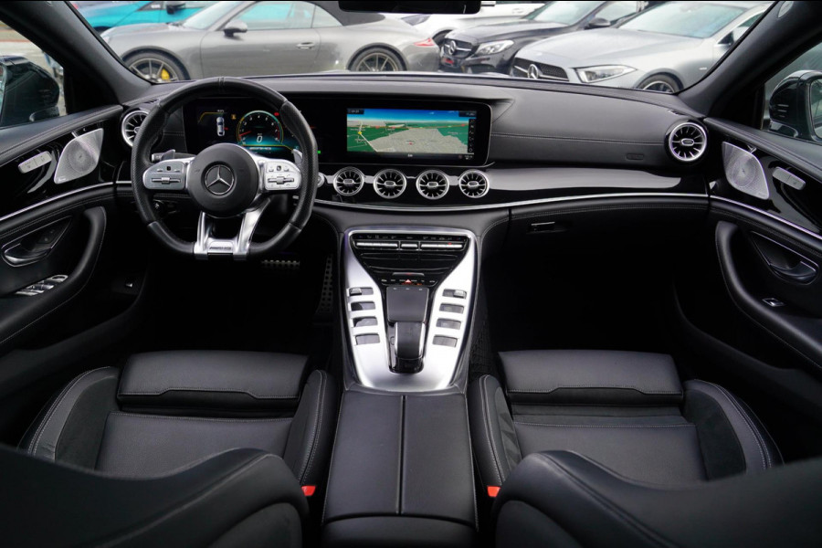 Mercedes-Benz AMG GT 4-Door Coupe AMG 43 4MATIC+ Premium Plus | Schuif/kanteldak | Burmester | LED | Designo Matte grey | 360 cam
