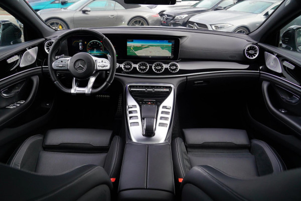 Mercedes-Benz AMG GT 4-Door Coupe AMG 43 4MATIC+ Premium Plus | Schuif/kanteldak | Burmester | LED | Designo Matte grey | 360 cam