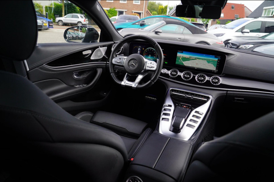 Mercedes-Benz AMG GT 4-Door Coupe AMG 43 4MATIC+ Premium Plus | Schuif/kanteldak | Burmester | LED | Designo Matte grey | 360 cam