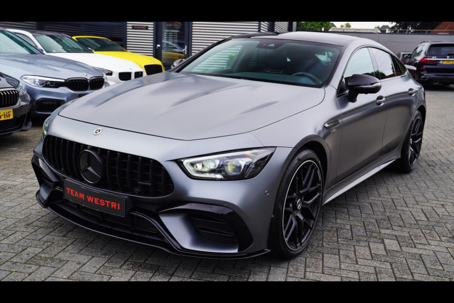 Mercedes-Benz AMG GT 4-Door Coupe AMG 43 4MATIC+ Premium Plus | Schuif/kanteldak | Burmester | LED | Designo Matte grey | 360 cam