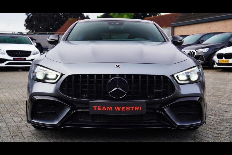 Mercedes-Benz AMG GT 4-Door Coupe AMG 43 4MATIC+ Premium Plus | Schuif/kanteldak | Burmester | LED | Designo Matte grey | 360 cam