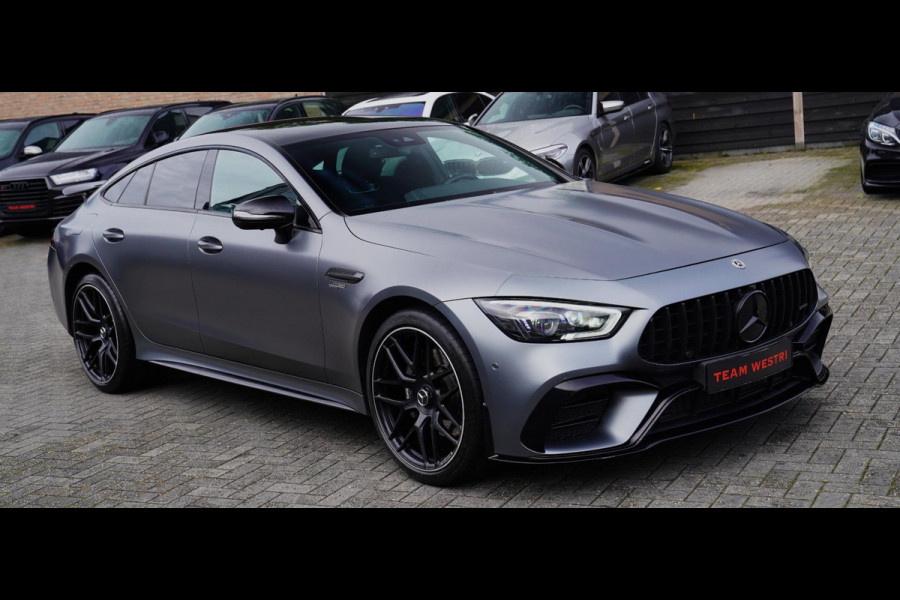 Mercedes-Benz AMG GT 4-Door Coupe AMG 43 4MATIC+ Premium Plus | Schuif/kanteldak | Burmester | LED | Designo Matte grey | 360 cam