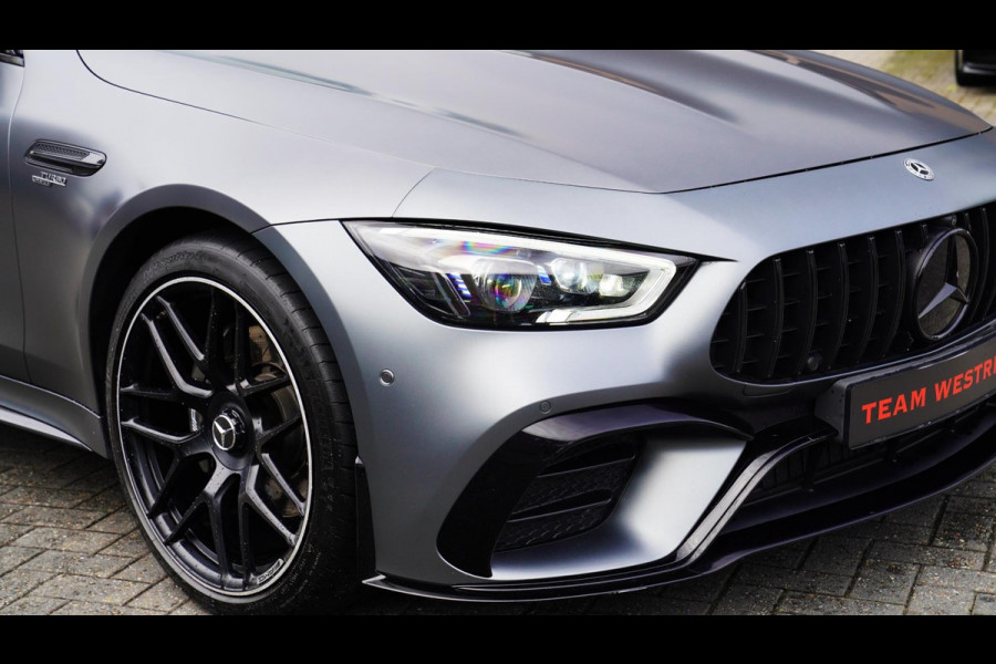 Mercedes-Benz AMG GT 4-Door Coupe AMG 43 4MATIC+ Premium Plus | Schuif/kanteldak | Burmester | LED | Designo Matte grey | 360 cam