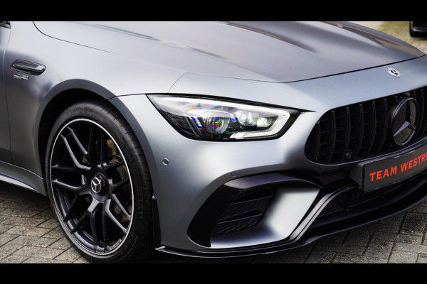 Mercedes-Benz AMG GT 4-Door Coupe AMG 43 4MATIC+ Premium Plus | Schuif/kanteldak | Burmester | LED | Designo Matte grey | 360 cam