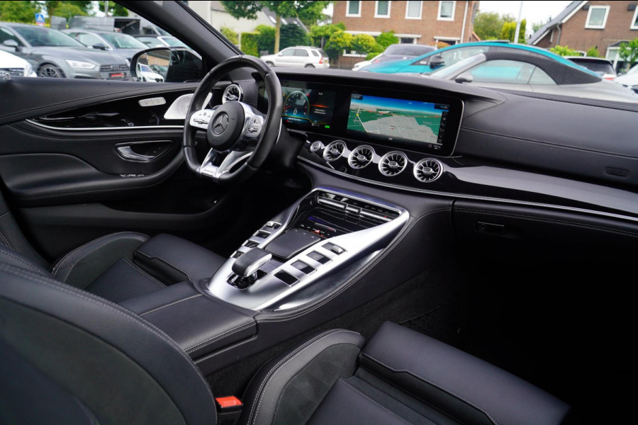 Mercedes-Benz AMG GT 4-Door Coupe AMG 43 4MATIC+ Premium Plus | Schuif/kanteldak | Burmester | LED | Designo Matte grey | 360 cam