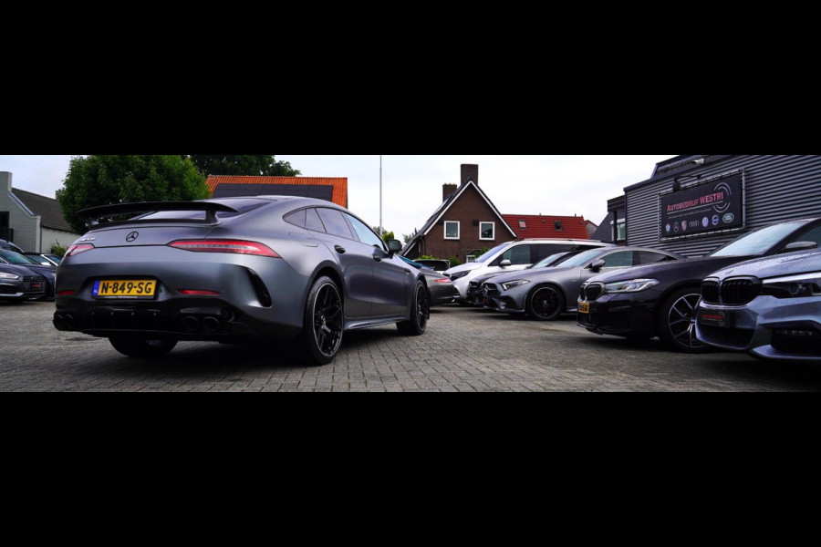 Mercedes-Benz AMG GT 4-Door Coupe AMG 43 4MATIC+ Premium Plus | Schuif/kanteldak | Burmester | LED | Designo Matte grey | 360 cam