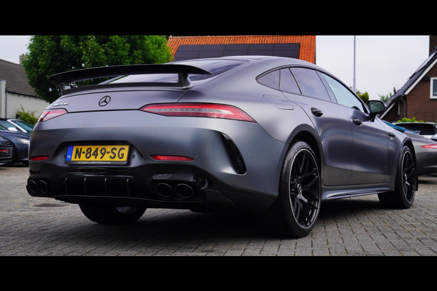 Mercedes-Benz AMG GT 4-Door Coupe AMG 43 4MATIC+ Premium Plus | Schuif/kanteldak | Burmester | LED | Designo Matte grey | 360 cam