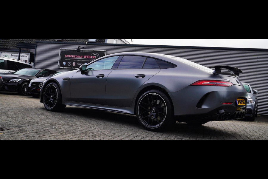 Mercedes-Benz AMG GT 4-Door Coupe AMG 43 4MATIC+ Premium Plus | Schuif/kanteldak | Burmester | LED | Designo Matte grey | 360 cam