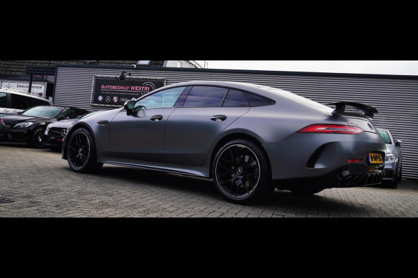 Mercedes-Benz AMG GT 4-Door Coupe AMG 43 4MATIC+ Premium Plus | Schuif/kanteldak | Burmester | LED | Designo Matte grey | 360 cam