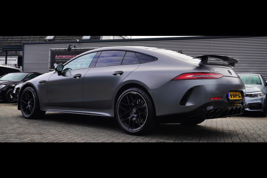 Mercedes-Benz AMG GT 4-Door Coupe AMG 43 4MATIC+ Premium Plus | Schuif/kanteldak | Burmester | LED | Designo Matte grey | 360 cam