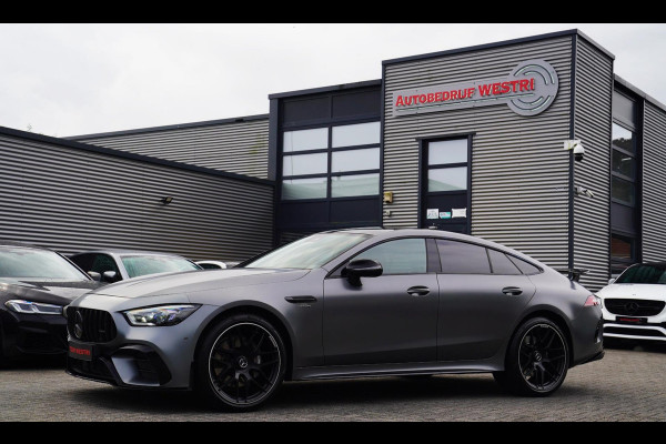 Mercedes-Benz AMG GT 4-Door Coupe AMG 43 4MATIC+ Premium Plus | Schuif/kanteldak | Burmester | LED | Designo Matte grey | 360 cam
