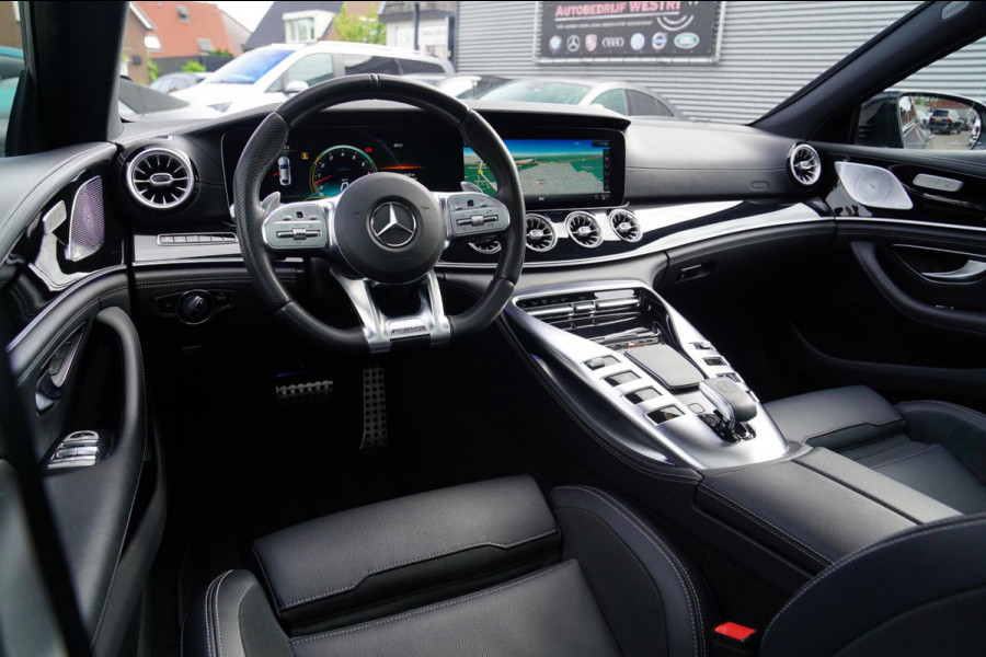 Mercedes-Benz AMG GT 4-Door Coupe AMG 43 4MATIC+ Premium Plus | Schuif/kanteldak | Burmester | LED | Designo Matte grey | 360 cam