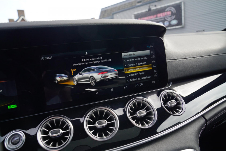 Mercedes-Benz AMG GT 4-Door Coupe AMG 43 4MATIC+ Premium Plus | Schuif/kanteldak | Burmester | LED | Designo Matte grey | 360 cam