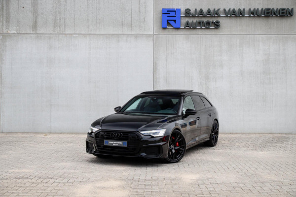 Audi A6 Avant 55 TFSI e Quattro Competition S line Edition 367pk Automaat|Kuipstoelen|Panoramadak|Virtual Cockpit|LED Matrix|Black