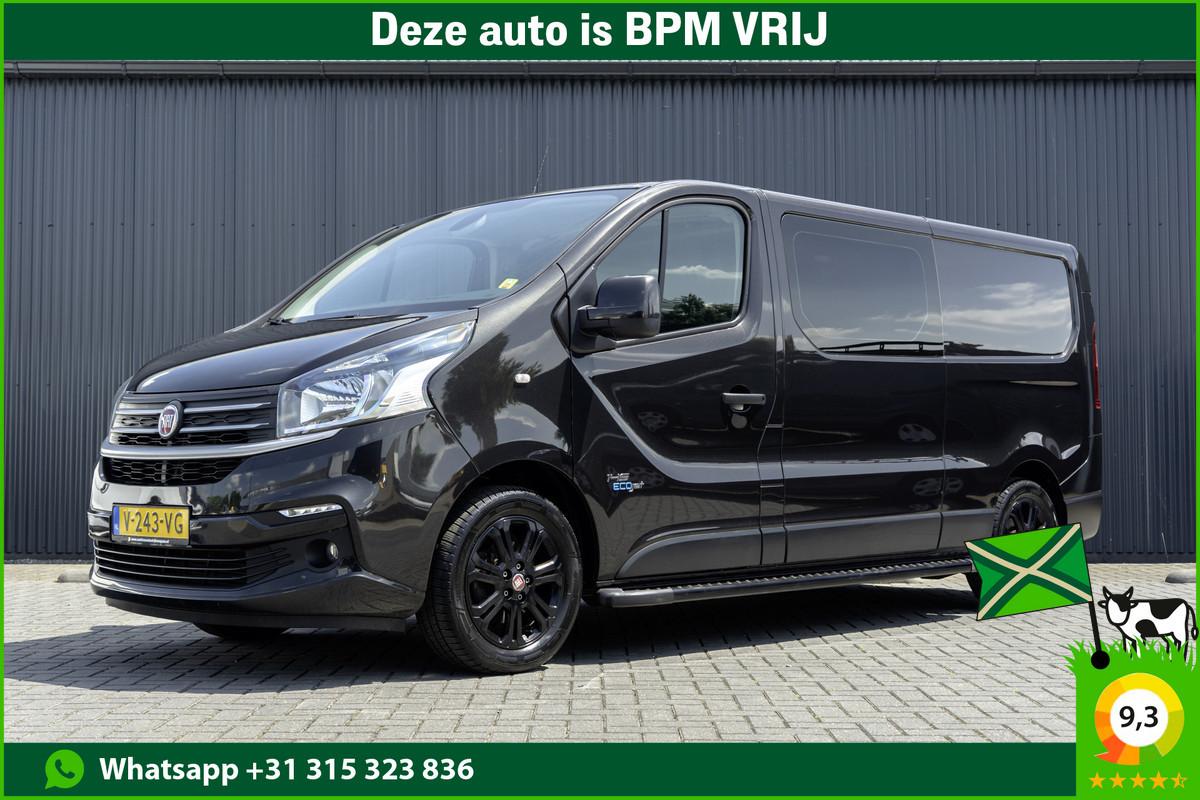 Fiat Talento 1.6MJ EcoJet 145PK | L2H1 | DC | 5P | Camera | Navi | Cruise | Climatronic | PDC | Euro 6 Fiat Talento 1.6MJ EcoJet 145PK | L2H1 | DC | 5P | Camera | Navi | Cruise | Climatronic | PDC | Euro 6