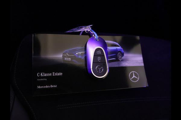 Mercedes-Benz C-Klasse Estate 180 Star Edition AMG Line | Nightpakket | Parkeerpakket met achteruitrijcamera | EASY PACK achterklep | Antidiefstalpakket GUARD 360° Plus | USB-pakket | Memorypakket | Dodehoekassistent |