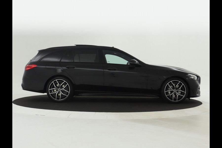 Mercedes-Benz C-Klasse Estate 180 Star Edition AMG Line | Nightpakket | Parkeerpakket met achteruitrijcamera | EASY PACK achterklep | Antidiefstalpakket GUARD 360° Plus | USB-pakket | Memorypakket | Dodehoekassistent |