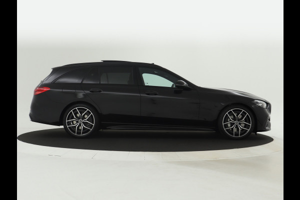 Mercedes-Benz C-Klasse Estate 180 Star Edition AMG Line | Nightpakket | Parkeerpakket met achteruitrijcamera | EASY PACK achterklep | Antidiefstalpakket GUARD 360° Plus | USB-pakket | Memorypakket | Dodehoekassistent |