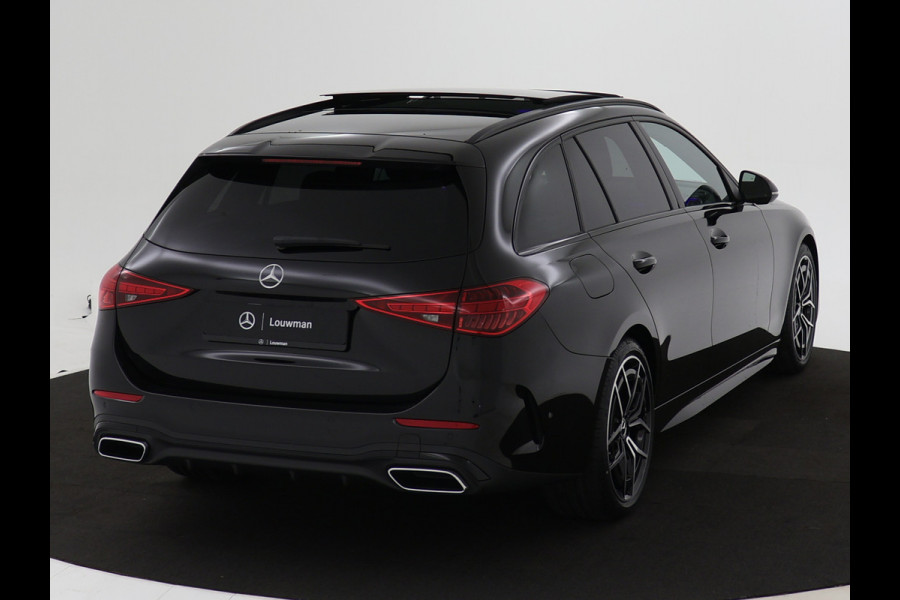 Mercedes-Benz C-Klasse Estate 180 Star Edition AMG Line | Nightpakket | Parkeerpakket met achteruitrijcamera | EASY PACK achterklep | Antidiefstalpakket GUARD 360° Plus | USB-pakket | Memorypakket | Dodehoekassistent |