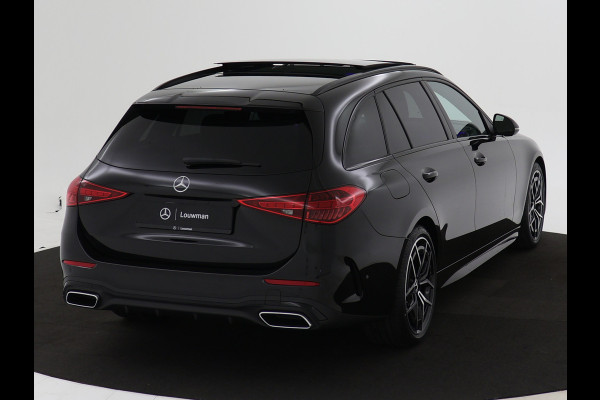 Mercedes-Benz C-Klasse Estate 180 Star Edition AMG Line | Nightpakket | Parkeerpakket met achteruitrijcamera | EASY PACK achterklep | Antidiefstalpakket GUARD 360° Plus | USB-pakket | Memorypakket | Dodehoekassistent |