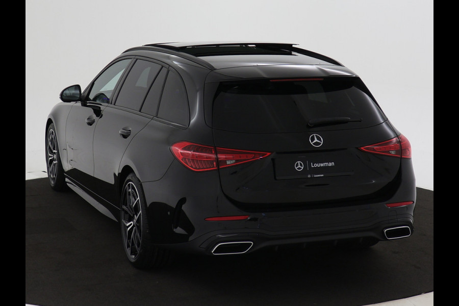 Mercedes-Benz C-Klasse Estate 180 Star Edition AMG Line | Nightpakket | Parkeerpakket met achteruitrijcamera | EASY PACK achterklep | Antidiefstalpakket GUARD 360° Plus | USB-pakket | Memorypakket | Dodehoekassistent |