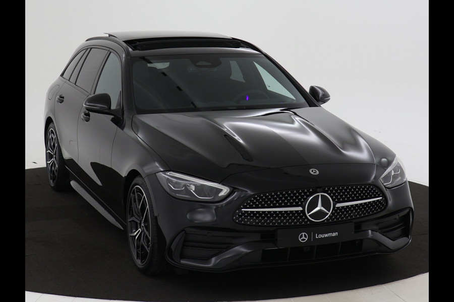 Mercedes-Benz C-Klasse Estate 180 Star Edition AMG Line | Nightpakket | Parkeerpakket met achteruitrijcamera | EASY PACK achterklep | Antidiefstalpakket GUARD 360° Plus | USB-pakket | Memorypakket | Dodehoekassistent |