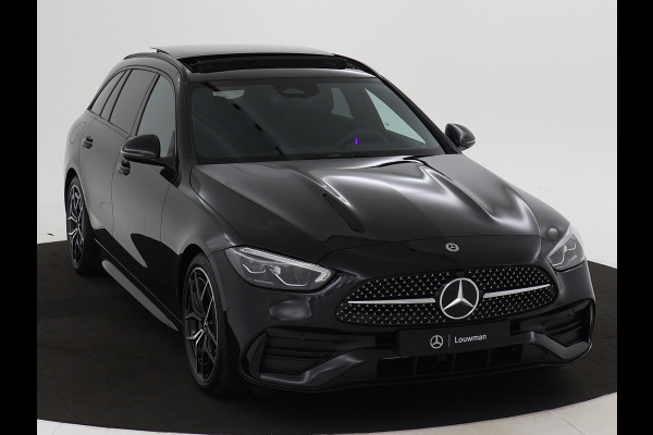 Mercedes-Benz C-Klasse Estate 180 Star Edition AMG Line | Nightpakket | Parkeerpakket met achteruitrijcamera | EASY PACK achterklep | Antidiefstalpakket GUARD 360° Plus | USB-pakket | Memorypakket | Dodehoekassistent |