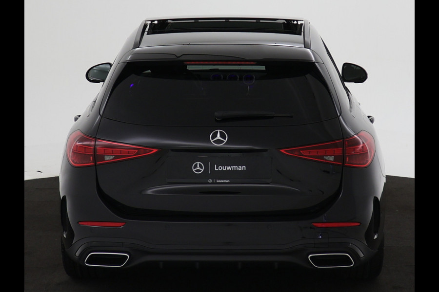 Mercedes-Benz C-Klasse Estate 180 Star Edition AMG Line | Nightpakket | Parkeerpakket met achteruitrijcamera | EASY PACK achterklep | Antidiefstalpakket GUARD 360° Plus | USB-pakket | Memorypakket | Dodehoekassistent |