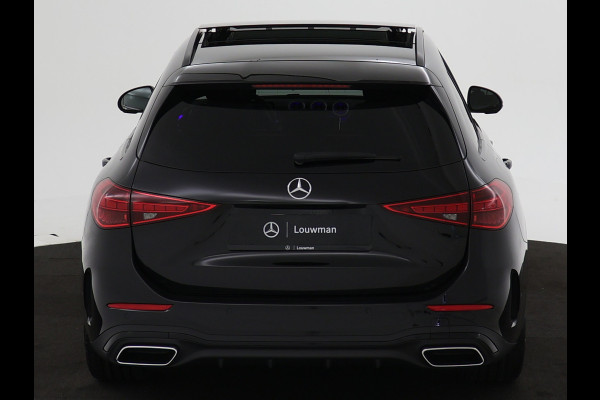 Mercedes-Benz C-Klasse Estate 180 Star Edition AMG Line | Nightpakket | Parkeerpakket met achteruitrijcamera | EASY PACK achterklep | Antidiefstalpakket GUARD 360° Plus | USB-pakket | Memorypakket | Dodehoekassistent |