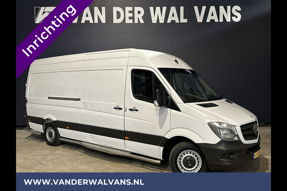Mercedes-Benz Sprinter 311 CDI Automaat L3H2 *Post NL inrichting* Euro6 Camera sidebars, 270 graden achterdeuren, schappen, doorloopdeur Mercedes-Benz Sprinter 311 CDI Automaat L3H2 *Post NL inrichting* Euro6 Camera sidebars, 270 graden achterdeuren, schappen, doorloopdeur