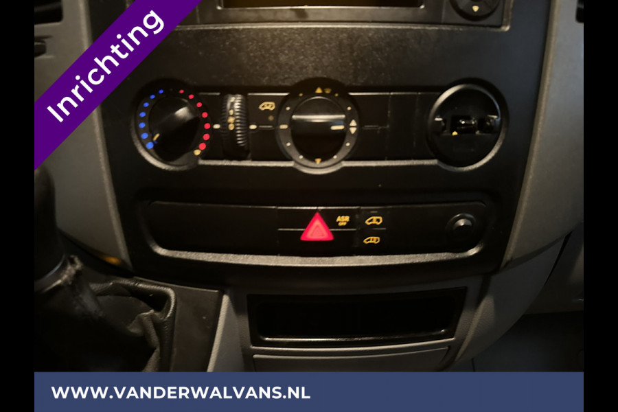 Mercedes-Benz Sprinter 311 CDI Automaat L3H2 *Post NL inrichting* Euro6 Camera sidebars, 270 graden achterdeuren, schappen, doorloopdeur