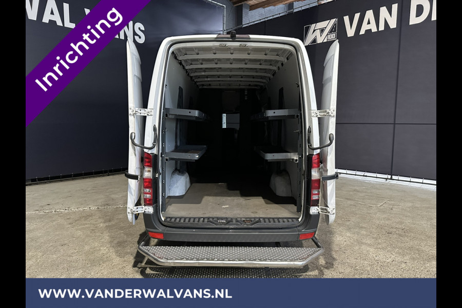 Mercedes-Benz Sprinter 311 CDI Automaat L3H2 *Post NL inrichting* Euro6 Camera sidebars, 270 graden achterdeuren, schappen, doorloopdeur