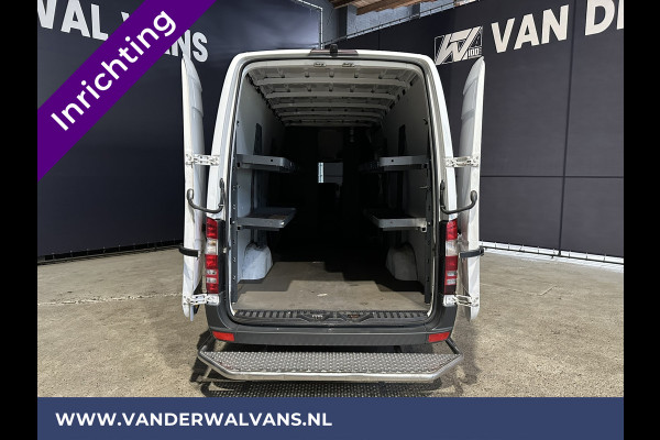 Mercedes-Benz Sprinter 311 CDI Automaat L3H2 *Post NL inrichting* Euro6 Camera sidebars, 270 graden achterdeuren, schappen, doorloopdeur