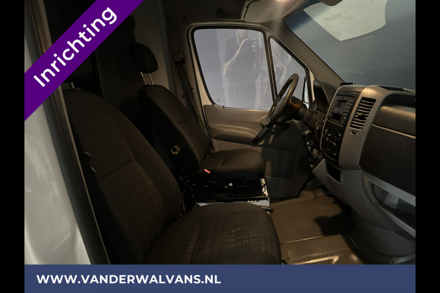 Mercedes-Benz Sprinter 311 CDI Automaat L3H2 *Post NL inrichting* Euro6 Camera sidebars, 270 graden achterdeuren, schappen, doorloopdeur