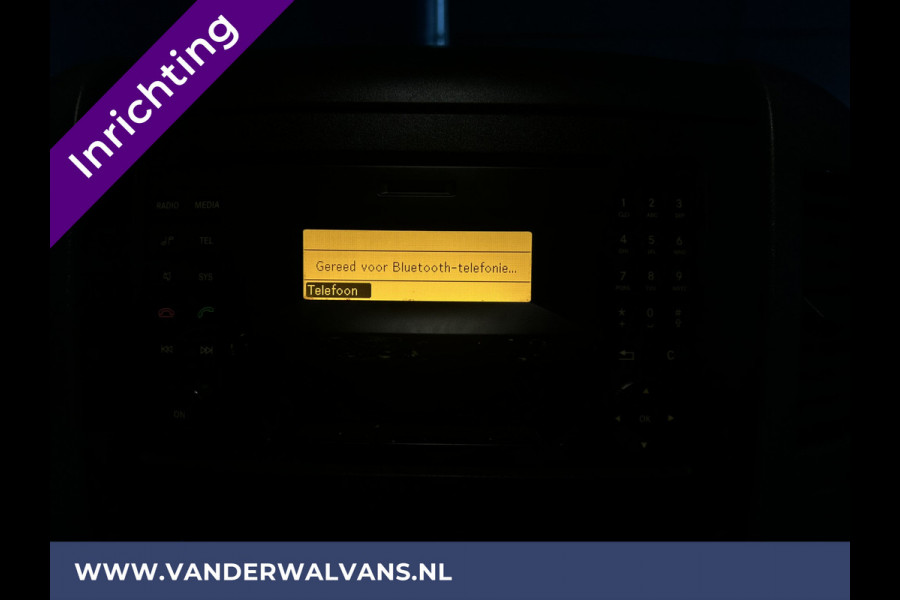 Mercedes-Benz Sprinter 311 CDI Automaat L3H2 *Post NL inrichting* Euro6 Camera sidebars, 270 graden achterdeuren, schappen, doorloopdeur