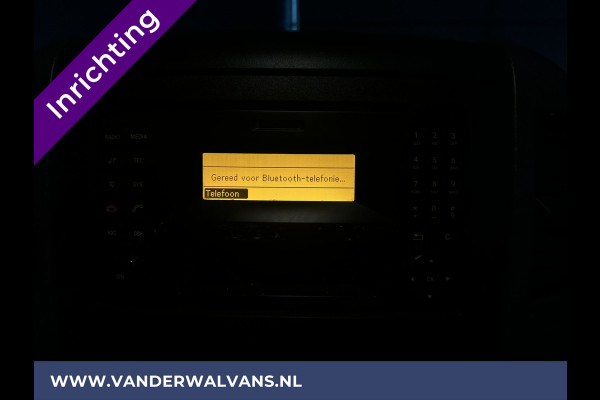 Mercedes-Benz Sprinter 311 CDI Automaat L3H2 *Post NL inrichting* Euro6 Camera sidebars, 270 graden achterdeuren, schappen, doorloopdeur