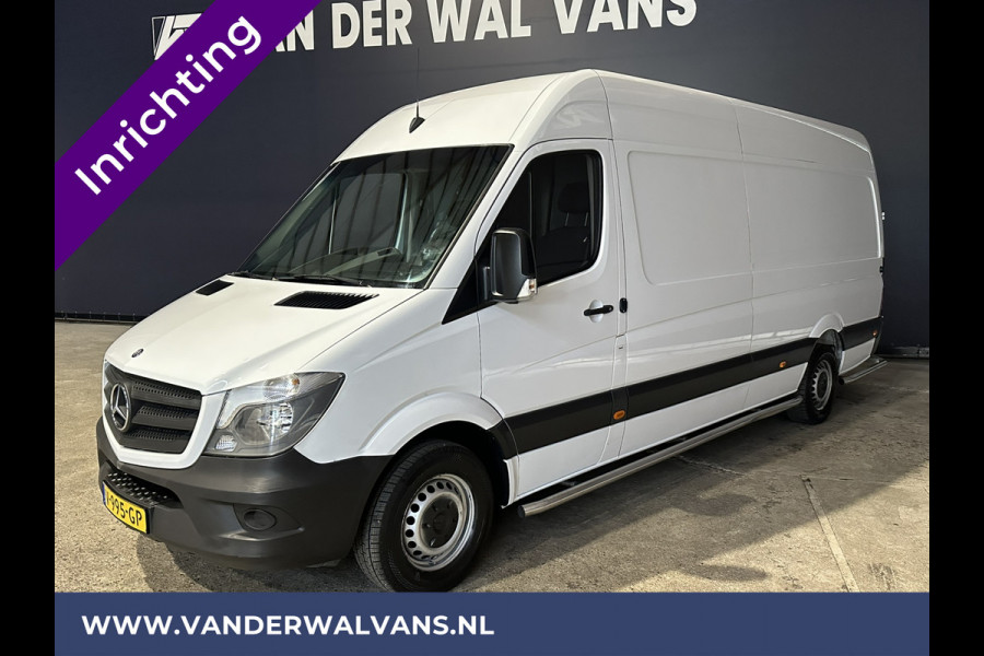 Mercedes-Benz Sprinter 311 CDI Automaat L3H2 *Post NL inrichting* Euro6 Camera sidebars, 270 graden achterdeuren, schappen, doorloopdeur