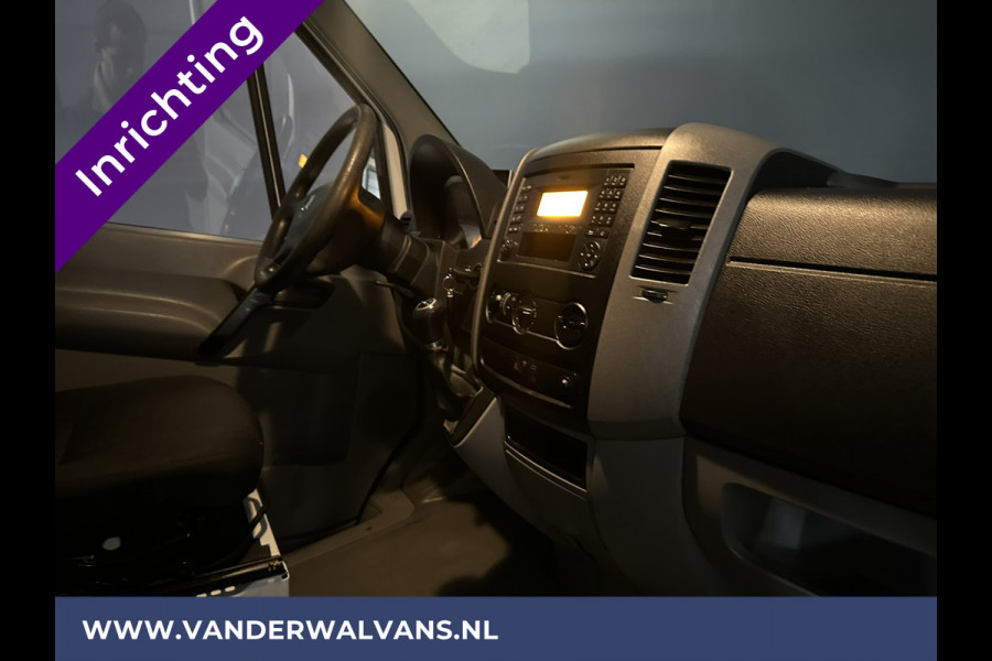 Mercedes-Benz Sprinter 311 CDI Automaat L3H2 *Post NL inrichting* Euro6 Camera sidebars, 270 graden achterdeuren, schappen, doorloopdeur
